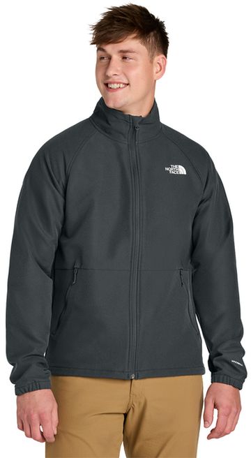 The North Face Adult Unisex Barr Lake Soft Shell Full Zip Jacket With Pockets